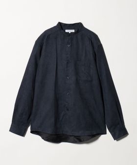 A DAY IN THE LIFE/スエードライク リラックス バンドカラーシャツ＜A DAY IN THE LIFE＞/シャツ / ブラウス