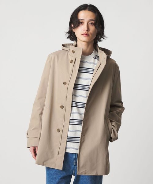 A DAY IN THE LIFE/ラミネート フーデッド コート―撥水・防風―＜A DAY IN THE LIFE＞/その他コート / ブルゾン