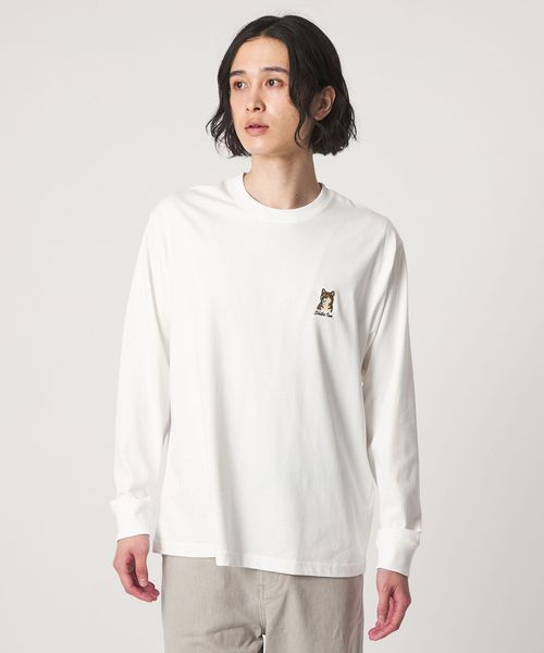 A DAY IN THE LIFE/ドッグ エンブロイダリー リラックス カットソー＜A DAY IN THE LIFE＞/Tシャツ / カットソー