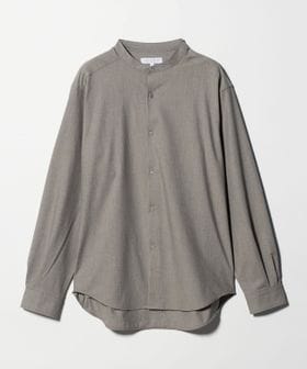 A DAY IN THE LIFE/メランジ トロピカル バンドカラーシャツ＜A DAY IN THE LIFE＞/シャツ / ブラウス