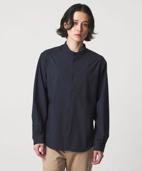 A DAY IN THE LIFE/メランジ トロピカル バンドカラーシャツ＜A DAY IN THE LIFE＞/シャツ / ブラウス