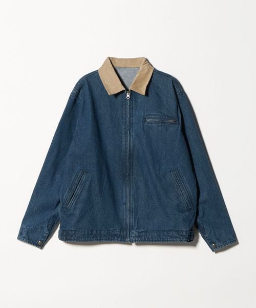 A DAY IN THE LIFE/ウォッシュ デニム ジップブルゾン＜A DAY IN THE LIFE＞/その他コート / ブルゾン