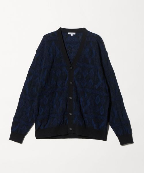 A DAY IN THE LIFE/アブストラクト パターン Vネックカーディガン―ウォッシャブル―＜A DAY IN THE LIFE＞/カーディガン / ボレロ