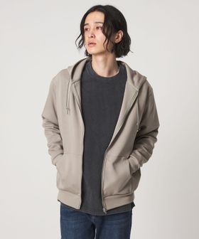 A DAY IN THE LIFE/シャイニー ダンボールニット ジップ パーカー＜A DAY IN THE LIFE＞/スウェット / パーカー