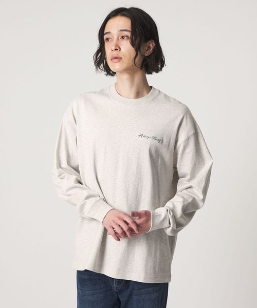 A DAY IN THE LIFE/ワンポイントロゴ ワイド カットソー＜A DAY IN THE LIFE＞/Tシャツ / カットソー