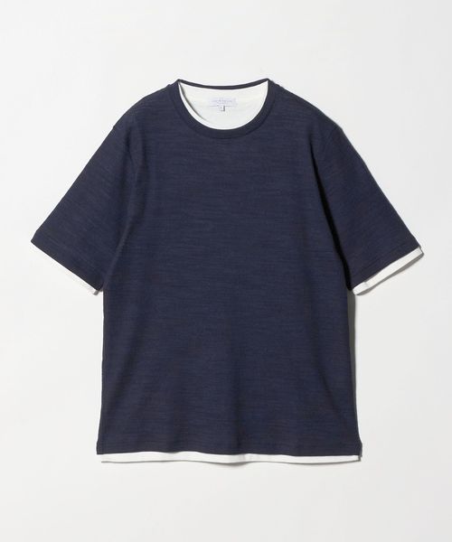 A DAY IN THE LIFE/ライト ドビーワッフル レイヤードカットソー＜A DAY IN THE LIFE＞/Tシャツ / カットソー