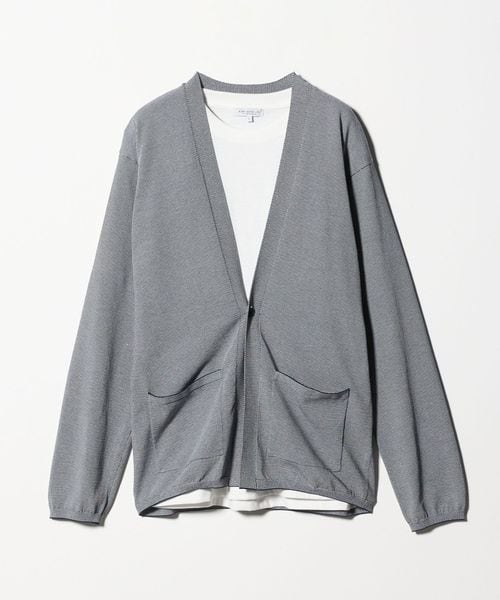 A DAY IN THE LIFE/ハイツイスト 1ボタン カーディガン＋Tシャツ―セットアイテム・ウォッシャブル・UVカット―＜A DAY IN THE LIFE＞/カーディガン / ボレロ