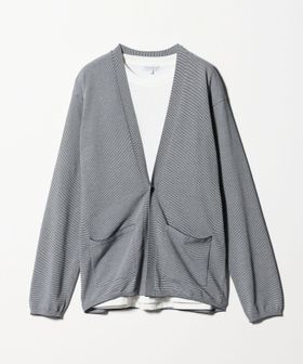 A DAY IN THE LIFE/ハイツイスト 1ボタン カーディガン＋Tシャツ―セットアイテム・ウォッシャブル・UVカット―＜A DAY IN THE LIFE＞/カーディガン / ボレロ