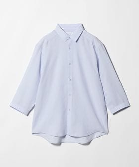A DAY IN THE LIFE/リネンライク スラブ レギュラーカラー 7分袖シャツ―吸水速乾・通気性―＜A DAY IN THE LIFE＞/シャツ / ブラウス