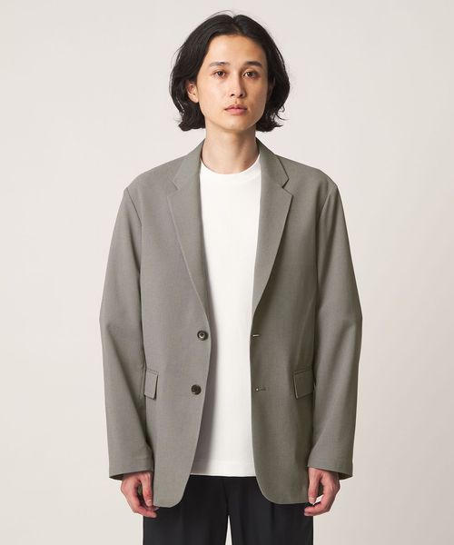 A DAY IN THE LIFE/ワッシャー リネンライク リラックス 2ボタンジャケット＜A DAY IN THE LIFE＞/テーラードジャケット