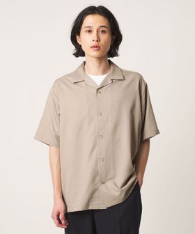 A DAY IN THE LIFE/クールファイバー ツイル オープンカラーシャツ＜A DAY IN THE LIFE＞/シャツ / ブラウス