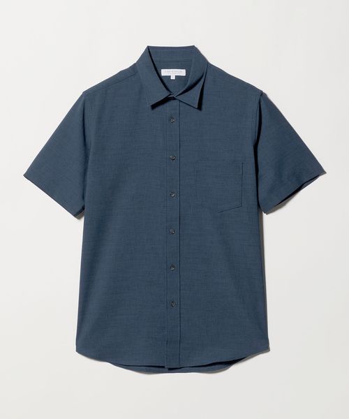 A DAY IN THE LIFE/リネンライク スラブドビー ジャスト レギュラーカラーシャツ―吸水速乾―＜A DAY IN THE LIFE＞/シャツ / ブラウス
