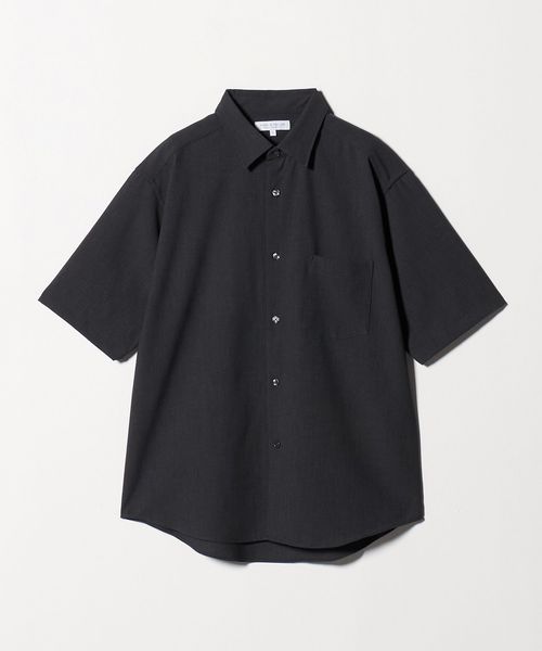 A DAY IN THE LIFE/ハウンド トゥース ワッシャーカルゼ リラックス レギュラーカラーシャツ―吸水速乾―＜A DAY IN THE LIFE＞/シャツ / ブラウス