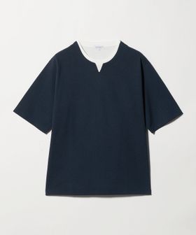 A DAY IN THE LIFE/シルケット サッカー フェイクレイヤード キーネックカットソー―吸水速乾―＜A DAY IN THE LIFE＞/Tシャツ / カットソー