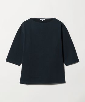 A DAY IN THE LIFE/リップル ボートネック 6分袖カットソー＜A DAY IN THE LIFE＞/Tシャツ / カットソー