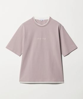 A DAY IN THE LIFE/ポンチ エンブロイダリー フェイクレイヤード カットソー―接触冷感―＜A DAY IN THE LIFE＞/Tシャツ / カットソー