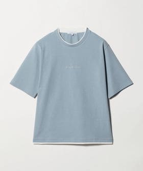 A DAY IN THE LIFE/ポンチ エンブロイダリー フェイクレイヤード カットソー―接触冷感―＜A DAY IN THE LIFE＞/Tシャツ / カットソー