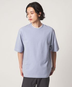 A DAY IN THE LIFE/シルケット サッカー リラックス カットソー―吸水速乾―＜A DAY IN THE LIFE＞/Tシャツ / カットソー