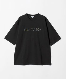 A DAY IN THE LIFE/カラー エンブロイダリー ロゴ ワイドカットソー＜A DAY IN THE LIFE＞/Tシャツ / カットソー