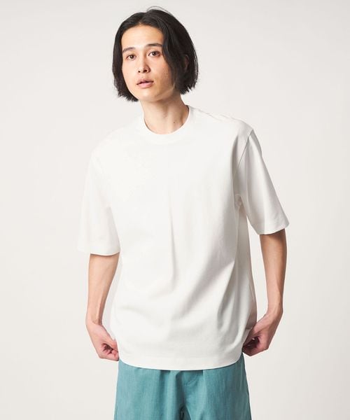 A DAY IN THE LIFE/シルケット ジャガードポンチ リラックスカットソー＜A DAY IN THE LIFE＞/Tシャツ / カットソー