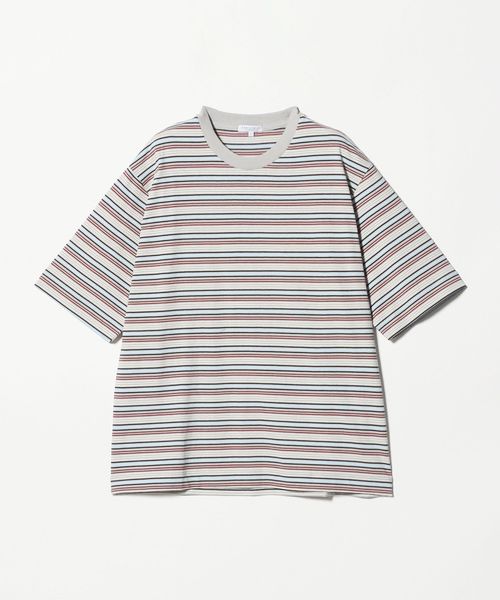 A DAY IN THE LIFE/ラスティック ボーダー リラックスカットソー＜A DAY IN THE LIFE＞/Tシャツ / カットソー