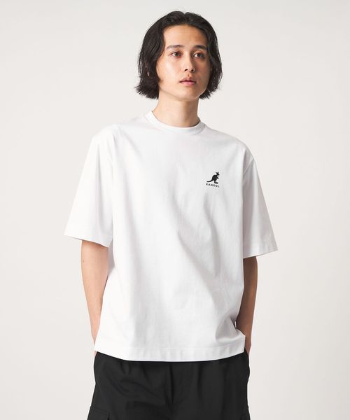 A DAY IN THE LIFE/【別注】 ＜KANGOL＞スリット ロゴ カットソー＜A DAY IN THE LIFE＞/Tシャツ / カットソー