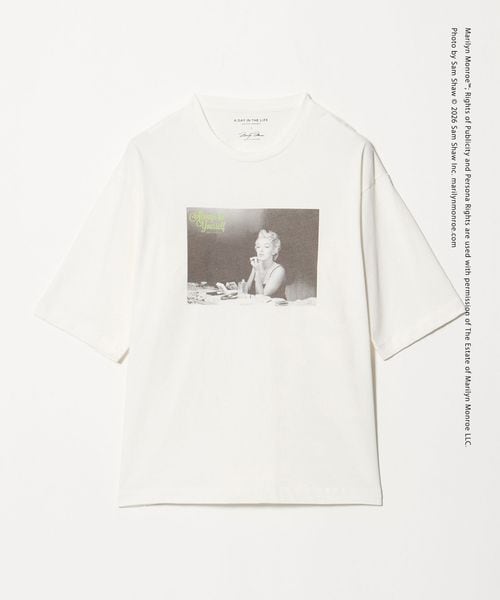 A DAY IN THE LIFE/マリリンモンロー ワイドカットソー＜A DAY IN THE LIFE＞/Tシャツ / カットソー