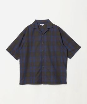A DAY IN THE LIFE/オンブレチェック ワイド オープンカラーシャツ＜A DAY IN THE LIFE＞/シャツ / ブラウス