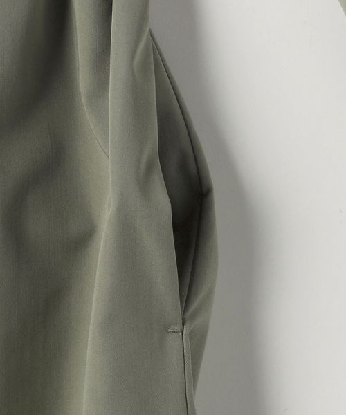 UNITED ARROWS ノーカラー　ツイル　Vネック ベルトコート ツイル Vネック ベルトコート＜A DAY IN THE LIFE＞