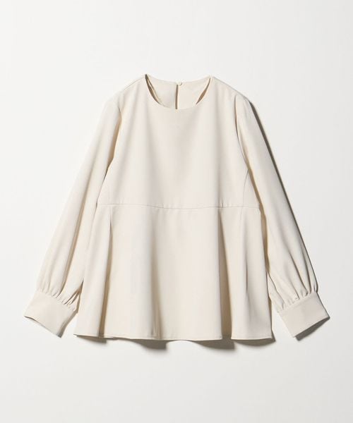 A DAY IN THE LIFE/ツイル ペプラムブラウス ＜A DAY IN THE LIFE＞/シャツ / ブラウス