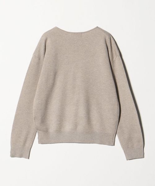 【新品・未使用】UNITED ARROWS Vネック リバー ショート ミラノリブ Vネックニット ‐ウォッシャブル‐＜A DAY IN THE LIFE＞