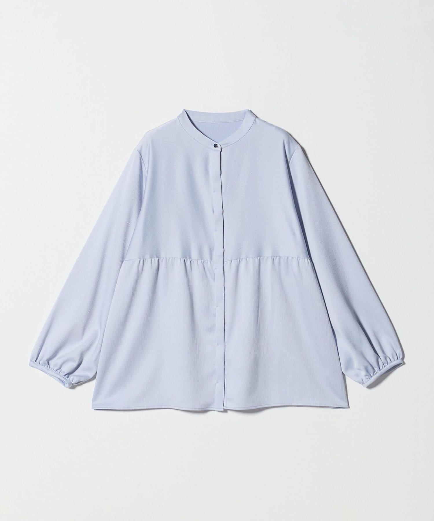 ハンマーサテン ペプラムブラウス＜A DAY IN THE LIFE＞