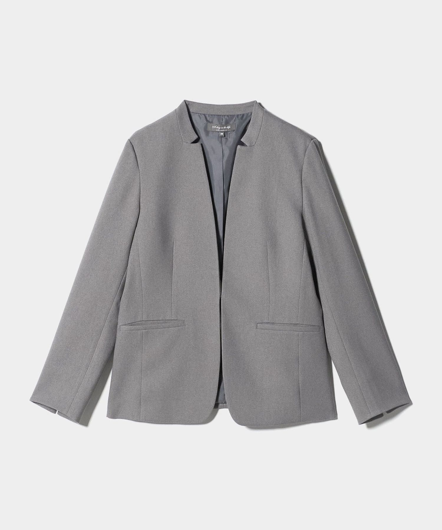 専用　UNITED ARROWS　フリンジツイードセットアップスーツ36 フェザー TEXBRID コンフォート ジャケット ‐セットアップ対応