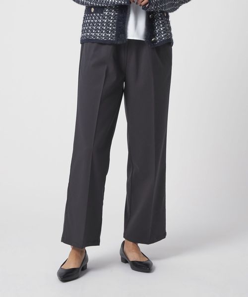 A DAY IN THE LIFE/ウラケ ワイドパンツ‐ウォッシャブル‐＜A DAY IN THE LIFE＞/イージーパンツ