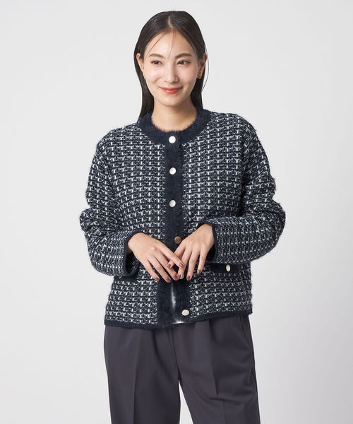 A DAY IN THE LIFE/ツイードライク カーディガンジャケット ＜A DAY IN THE LIFE＞/カーディガン / ボレロ