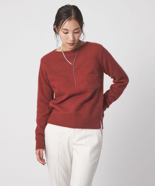 A DAY IN THE LIFE/へアリー ボートネックニット ＜A DAY IN THE LIFE＞/ニット / セーター