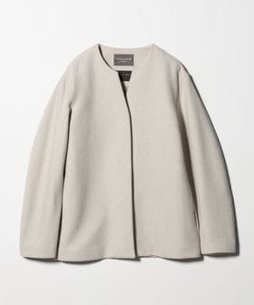 A DAY IN THE LIFE/キーネック ショートコート ＜A DAY IN THE LIFE＞/ノーカラーコート