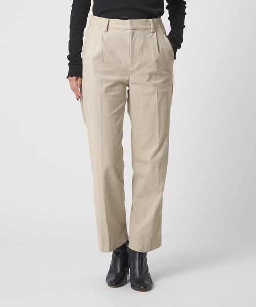 A DAY IN THE LIFE/コーデュロイ タックスストレートパンツ ‐ウォッシャブル‐＜A DAY IN THE LIFE＞/スラックス