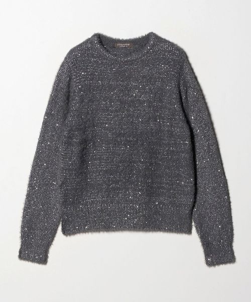 A DAY IN THE LIFE/フェザー×スパンコール ニット ＜A DAY IN THE LIFE＞/ニット / セーター