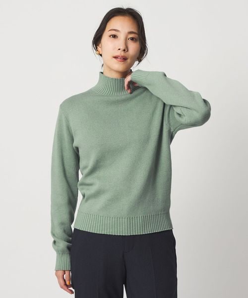 A DAY IN THE LIFE/コットンカシミヤ スムース ハイネックニット ＜A DAY IN THE LIFE＞/ニット / セーター