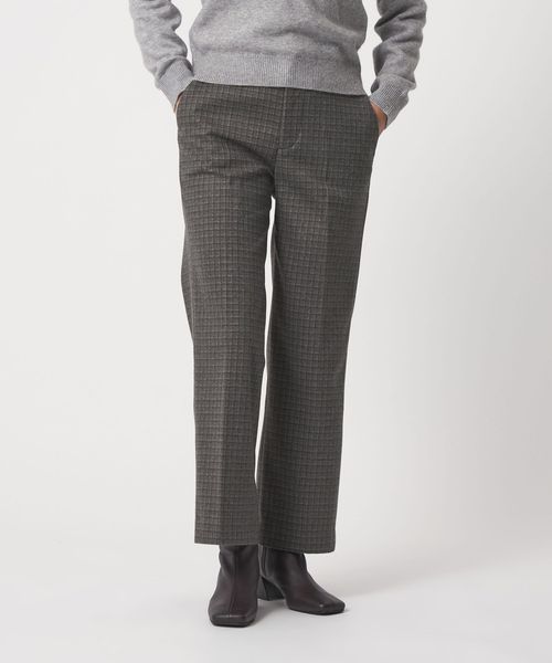 A DAY IN THE LIFE/ニットメルトン イージーワイドパンツ ＜A DAY IN THE LIFE＞/スラックス