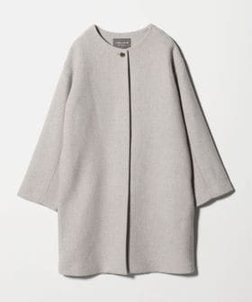 A DAY IN THE LIFE/カシミヤブレンド ノーカラーコート ＜A DAY IN THE LIFE＞/ノーカラーコート