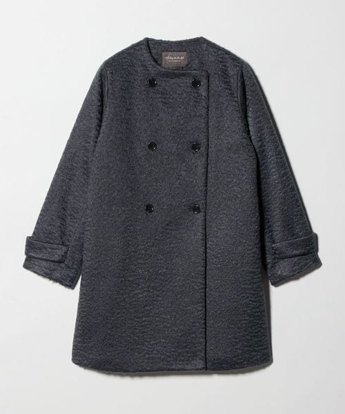 A DAY IN THE LIFE/カールメルトン ノーカラー トレンチコート ＜A DAY IN THE LIFE＞/その他コート / ブルゾン