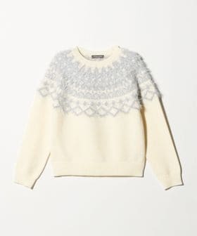 A DAY IN THE LIFE/フェザー ノルディックニット ‐ウォッシャブル‐＜A DAY IN THE LIFE＞/ニット / セーター