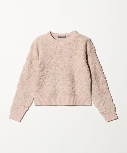 A DAY IN THE LIFE/ループジャガード クルーネックニット ＜A DAY IN THE LIFE＞/ニット / セーター