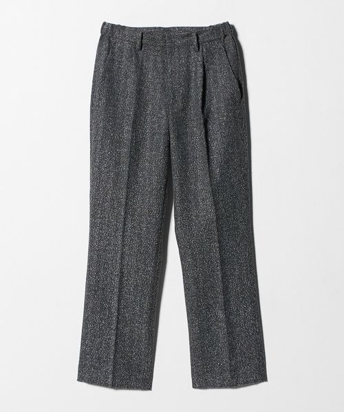 A DAY IN THE LIFE/ブークレ ヘリンボーン タックストレートパンツ ‐ウォッシャブル‐ ＜A DAY IN THE LIFE＞/スラックス