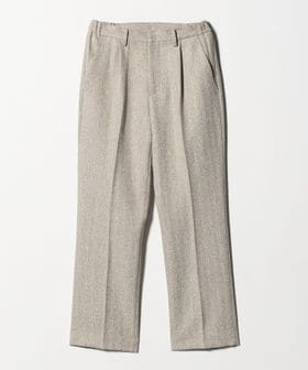 A DAY IN THE LIFE/ブークレ ヘリンボーン タックストレートパンツ ‐ウォッシャブル‐ ＜A DAY IN THE LIFE＞/スラックス