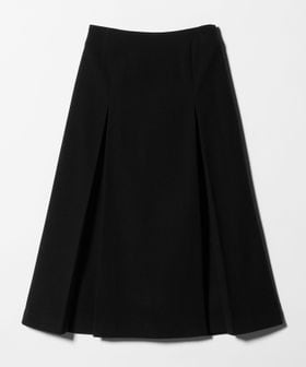 A DAY IN THE LIFE/ニットメルトン タック フレアスカート ＜A DAY IN THE LIFE＞/ミモレ / ロング