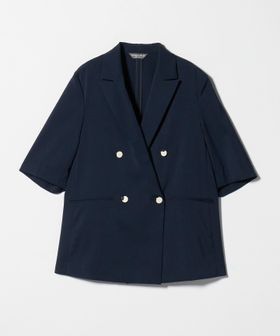 A DAY IN THE LIFE/ライトツイル ハーフスリーブジャケット ‐マシンウォッシャブル・セットアップ対応‐＜A DAY IN THE LIFE＞/セットアップ ジャケット