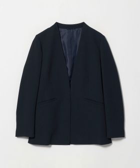 A DAY IN THE LIFE/カットジョーゼット Vネックジャケット  ‐セットアップ対応・ウォッシャブル‐/セットアップ ジャケット